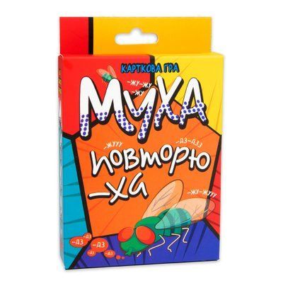 Настільна гра Strateg Муха-повторюха українською мовою (30380) 6147 фото