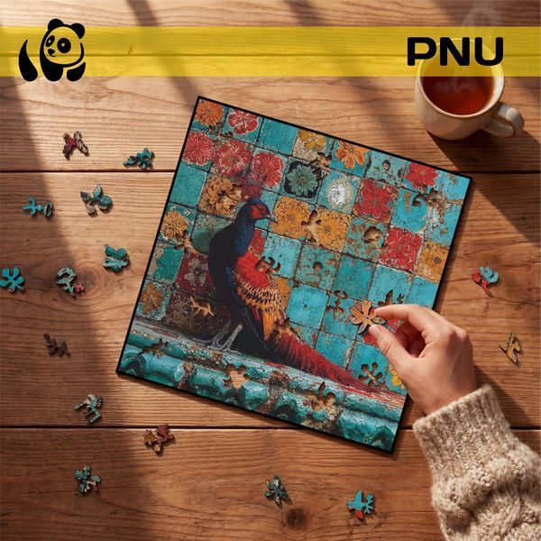 Дерев'яний пазл PNU Керамічна композиція, розмір M N179 фото