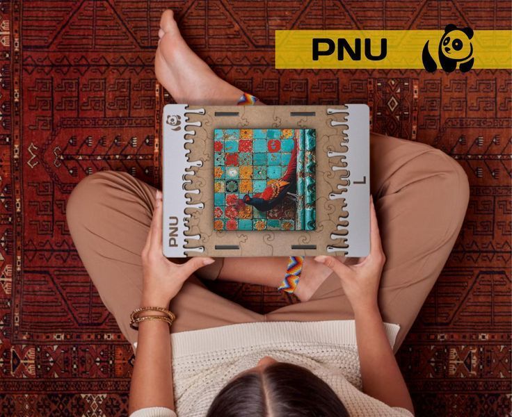 Дерев'яний пазл PNU Керамічна композиція, розмір M N179 фото