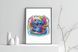 Puzzle din lemn Little Stitch , А1 cutie de carton N135-18 fotografie 3
