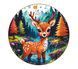 Drewniane Puzzle Renifer dla dzieci, А3 drewniany pudełko N145-12 zdjęcie 1