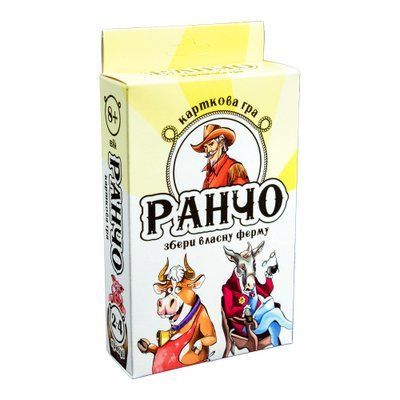 Настільна гра Strateg Ранчо українською мовою (30220) 3089 фото