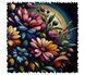 Puzzle din lemn Aranjament floral , 3XL cutie de carton N126-22 fotografie 1