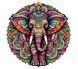 Wooden jigsaw puzzle Mandala Elephant N107-22 photo 1