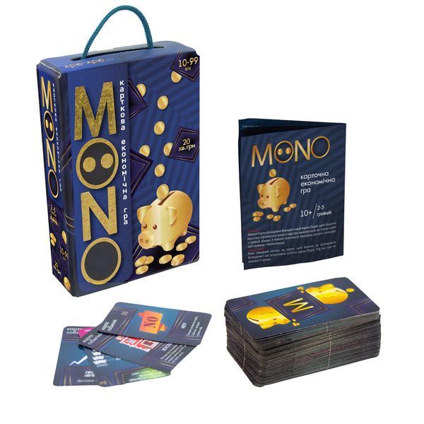 Настільна гра Strateg Mono економічна велика українською мовою (30810) 2138 фото