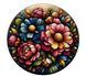 Puzzle din lemn Peonies , 3XL cutie de carton N124-22 fotografie 1